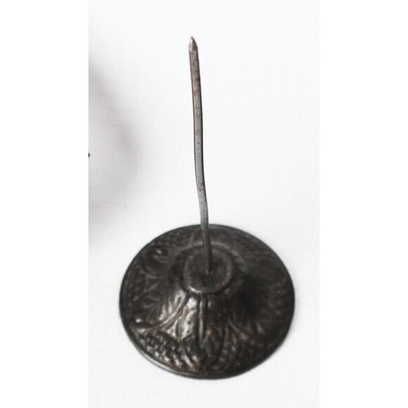 Victorian 3 Piece Lot of Cast Iron Receipt Holders Holder - Picture 5 of 7